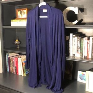 Dantelle Waterfall Drape Front Cardigan 1X